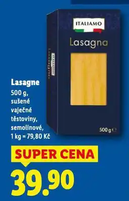 Lidl Lasagne nabídka