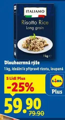 Lidl Dlouhozrnná rýže nabídka
