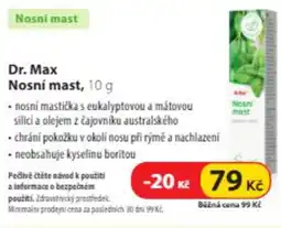 Dr. Max Dr. Max Nosní mast nabídka