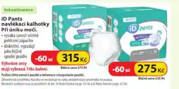 Dr. Max ID Pants navlékací kalhotky nabídka