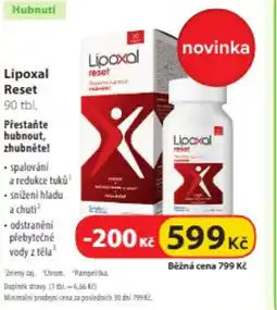 Dr. Max Lipoxal Reset nabídka