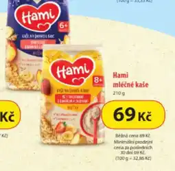 Dr. Max Hami mléčné kaše nabídka