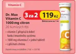 Dr. Max Dr. Max Vitamin C 1000 mg citron nabídka