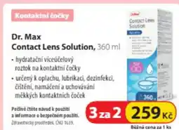 Dr. Max Dr. Max Contact Lens Solution nabídka