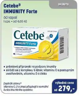 PharmaPoint Cetebe® Immunity forte nabídka