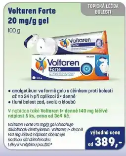 PharmaPoint Voltaren Forte 20 mg/g gel nabídka