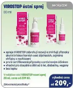 PharmaPoint VIROSTOP ústní sprej nabídka