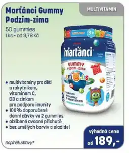 PharmaPoint Martánci Gummy Podzim-zima nabídka