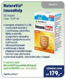 PharmaPoint NatureVia® ImunoHelp nabídka