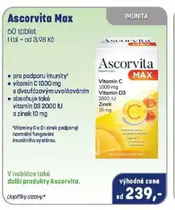 PharmaPoint Ascorvita Max nabídka