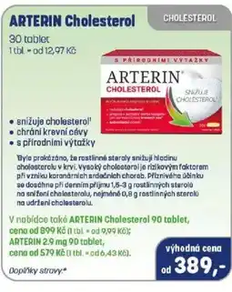 PharmaPoint ARTERIN Cholesterol nabídka