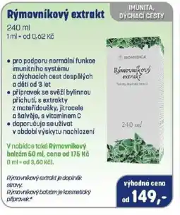 PharmaPoint Rýmovníkový extrakt nabídka