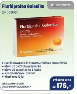 PharmaPoint Flurbiprofen Galenika nabídka