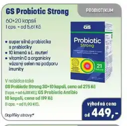 PharmaPoint GS Probiotic Strong nabídka