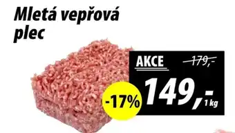 Mletá vepřová plec