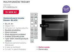 Asko Vestavná parní trouba Steam+ BLACK ETV8960bcN nabídka