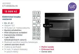 Asko Elektrická trouba vestavná ETV8560bcN nabídka