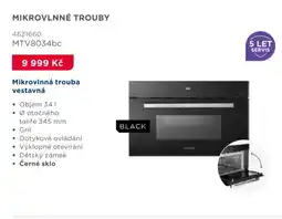 Asko Mikrovlnná trouba vestavná MTV8034bc nabídka