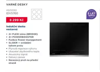 Indukční deska vestavná IDV5760