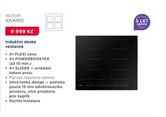 Indukční deska vestavná IDV6160