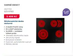 Asko Sklokeramická deska vestavná SDV4760 nabídka