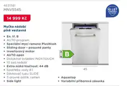 Asko Myčka nádobí plně vestavná MNV5545 nabídka