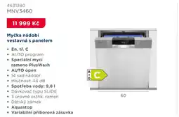 Asko Myčka nádobí vestavná s panelem MNV3460 nabídka