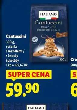 Lidl Cantuccini nabídka