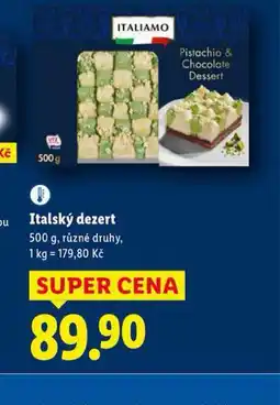 Lidl Italský dezert nabídka