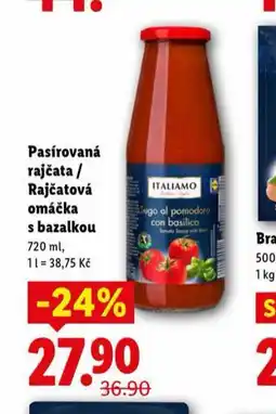 Lidl Pasírovaná rajčata nabídka