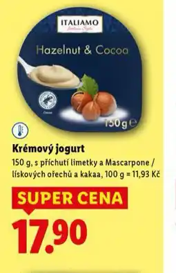 Lidl Krémový jogurt nabídka