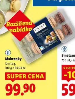 Lidl Makronky nabídka