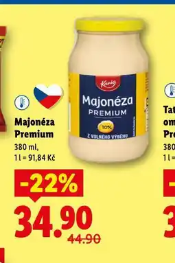 Lidl Majonéza premium nabídka