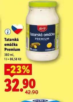 Lidl Tatarská omáčka premium nabídka
