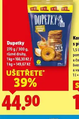 Lidl Dupetky nabídka
