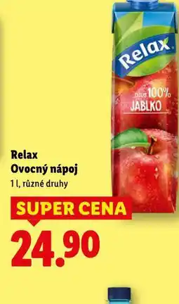Lidl Relax ovocný nápoj nabídka