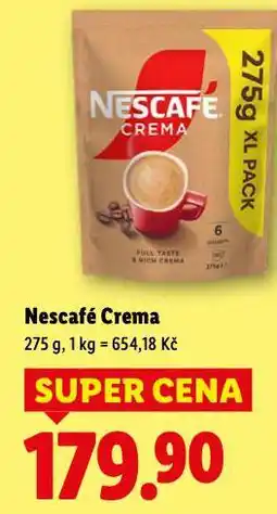 Lidl Nescafé crema nabídka