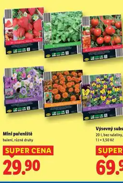 Lidl Mini pařeniště nabídka