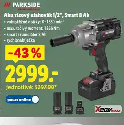 Lidl Aku rázový utahovák nabídka