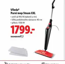 Lidl Vileda parní mop steam xxl nabídka