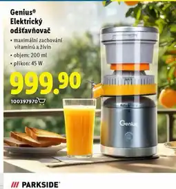 Lidl Elektrický odšťavňovač nabídka