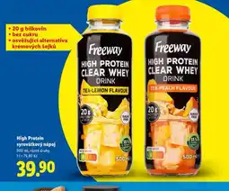 Lidl High protein syrovátkový nápoj nabídka