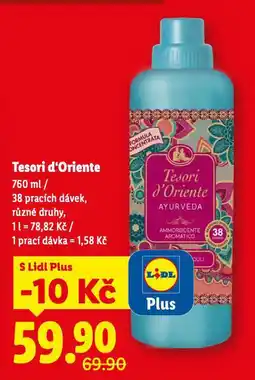 Lidl Tesori d'oriente prací prostředek nabídka