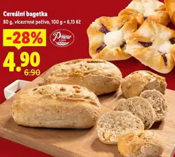 Lidl Cereální bagetka nabídka
