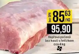 Jip Vepřová pečeně bez kosti s řetízkem cca 4 kg 1kg nabídka