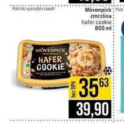 Jip Mövenpick Plati zmrzlina hafer cookie nabídka