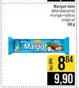 Jip Margot mini bila+karamel mango+kokos original 40g nabídka