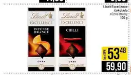 Jip Lindt Excellence čokoláda různé druhy nabídka
