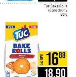 Jip Tuc Bake Rolls různé druhy nabídka