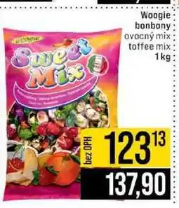 Jip Woogie bonbony ovocný mix toffee mix nabídka